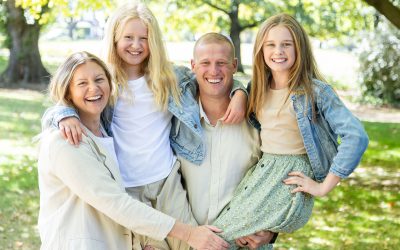 Smit Family at Fitzroy Gardens